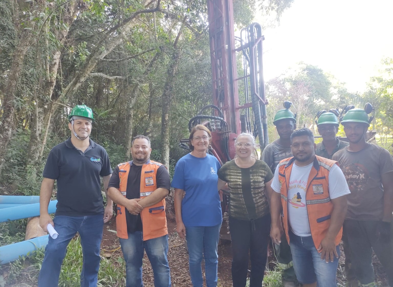 Taquara inicia a instalação de poço de abastecimento de água em Santa Cruz da Concórdia