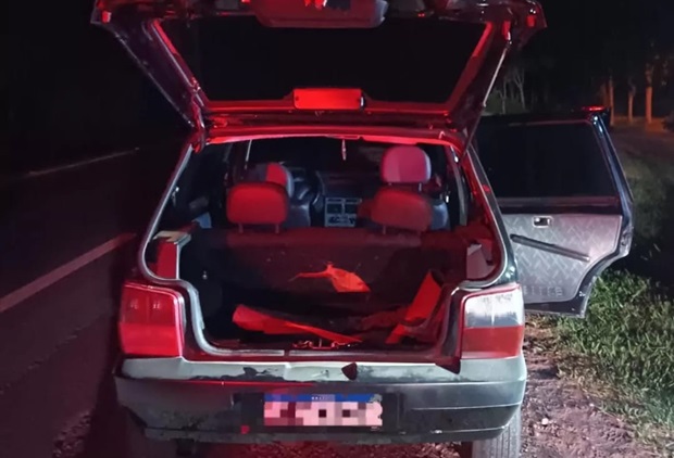 Homem é preso pela Brigada Militar de Taquara no momento que fazia o transporte do entorpecente