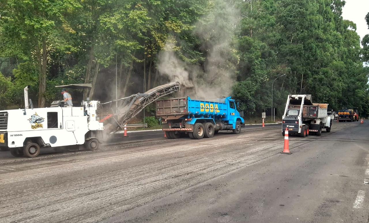 EGR realiza novas intervenções em rodovias do Vale do Paranhana