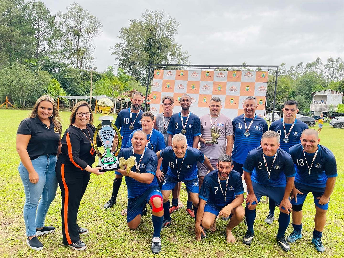 Veterano Matias é bicampeão do Praiano 2023 de Taquara