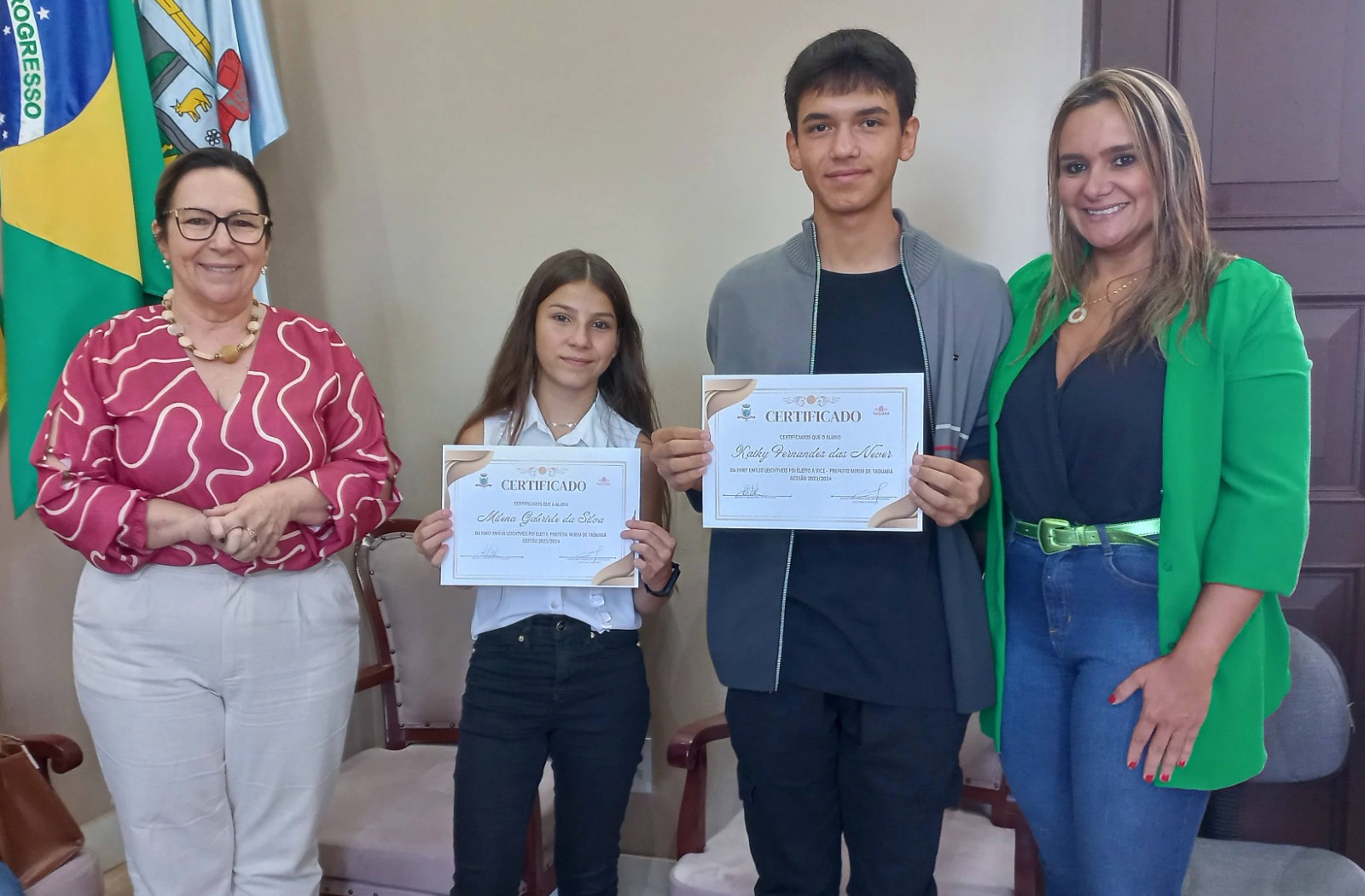 Taquara empossa representantes da Prefeitura Mirim