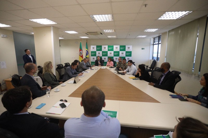 Segurança nas escolas é tema de reunião do Governo do Estado e Ministério Público do Rio Grande do Sul