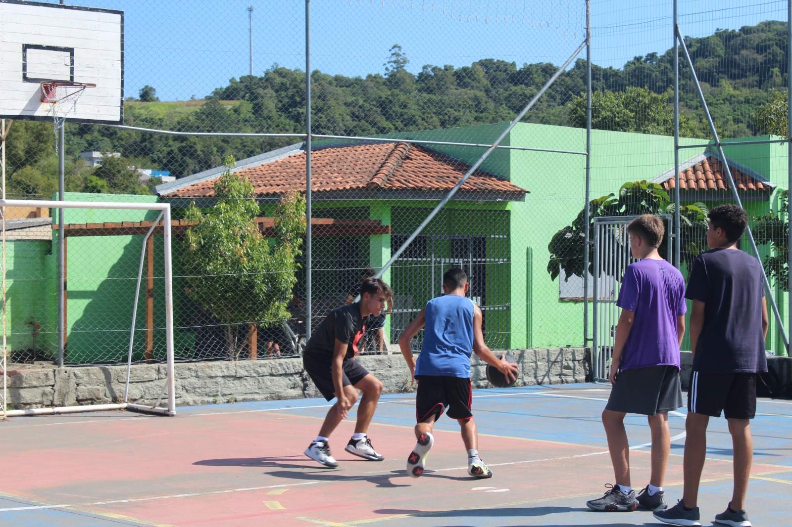 Projeto de basquete realizado em Igrejinha busca incentivar a modalidade esportiva no município