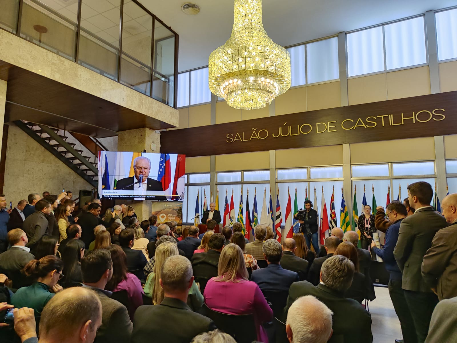 Três Coroas participa de ato em defesa do Turismo na Assembleia Legislativa