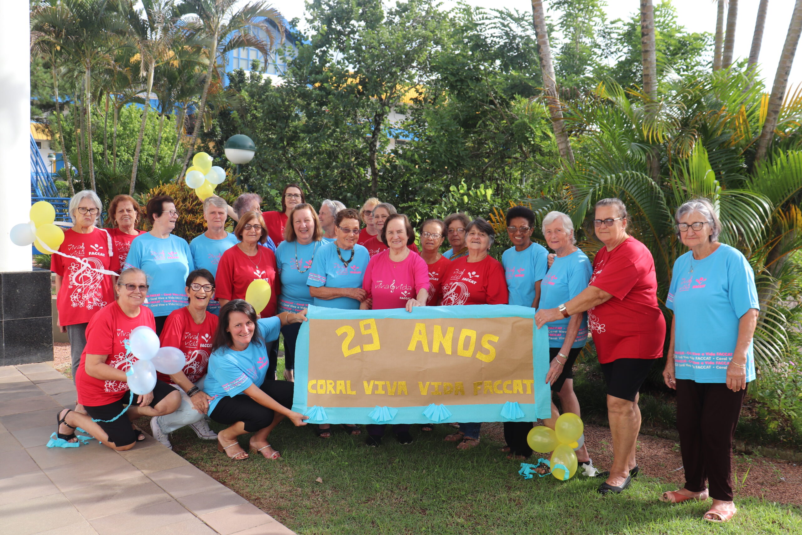 Coral Viva a Vida da Faccat completa 29 anos de atividades
