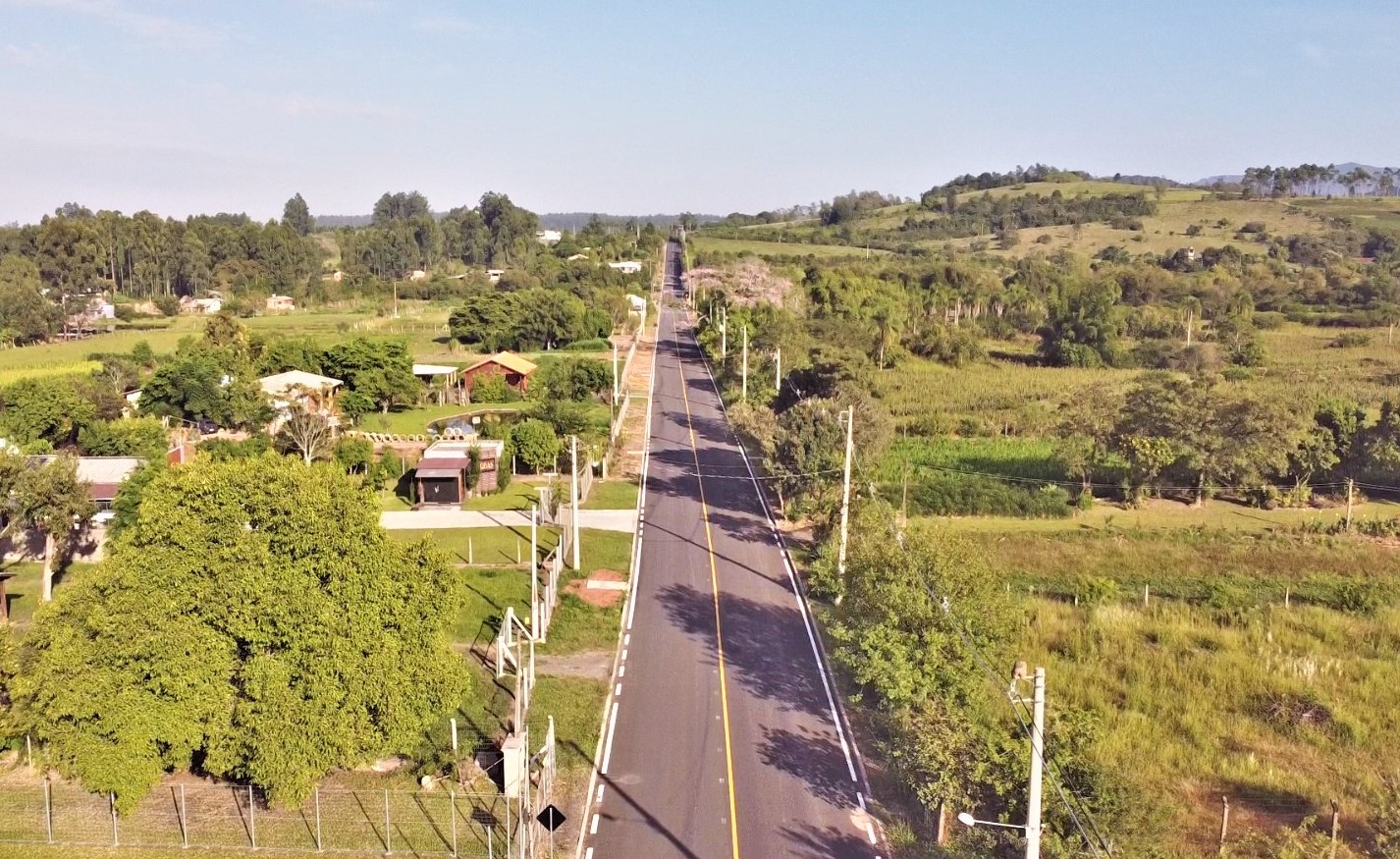 Concluído asfaltamento da Estrada Areia Branca em Parobé