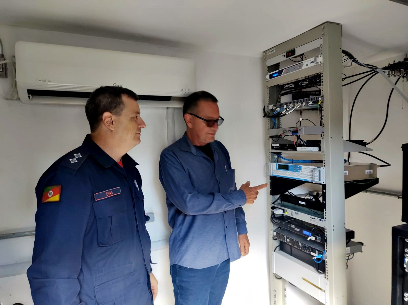 Novo equipamento de comunicação dos bombeiros de Taquara e Parobé irá facilitar contato com localidades do interior