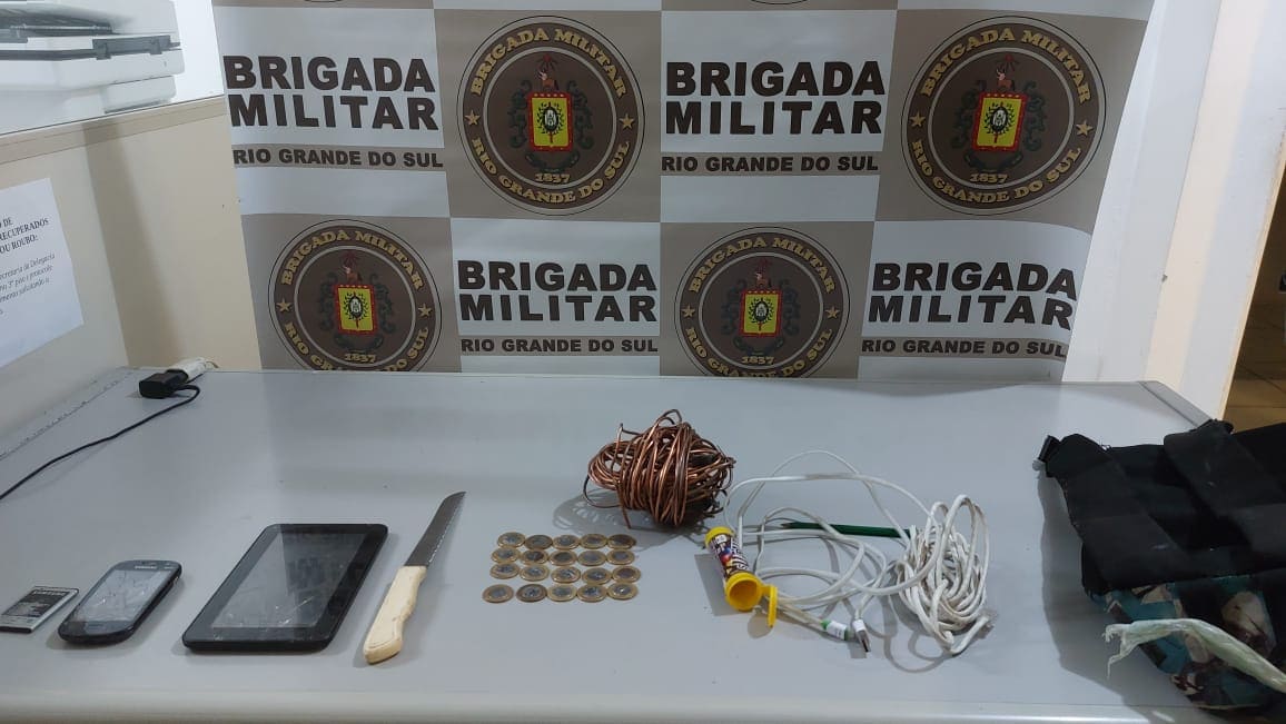 Homem é preso por furto de fios de energia elétrica em escola de Taquara