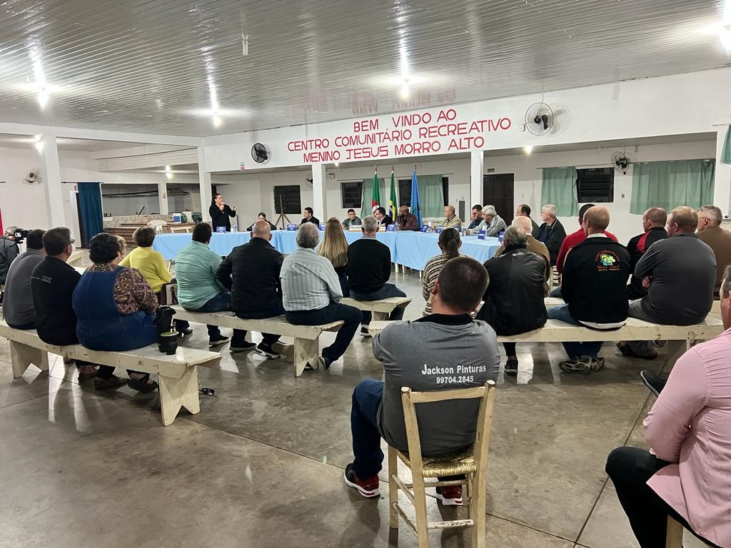 Moradores de Morro Alto apresentam suas demandas durante 2ª Sessão Itinerante do Legislativo de Taquara