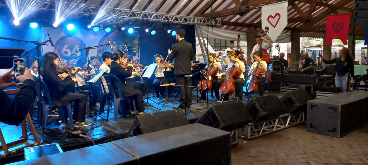 Orquestra Municipal Huberto Schmitt Müller abre a programação do aniversário de 64 anos de Três Coroas