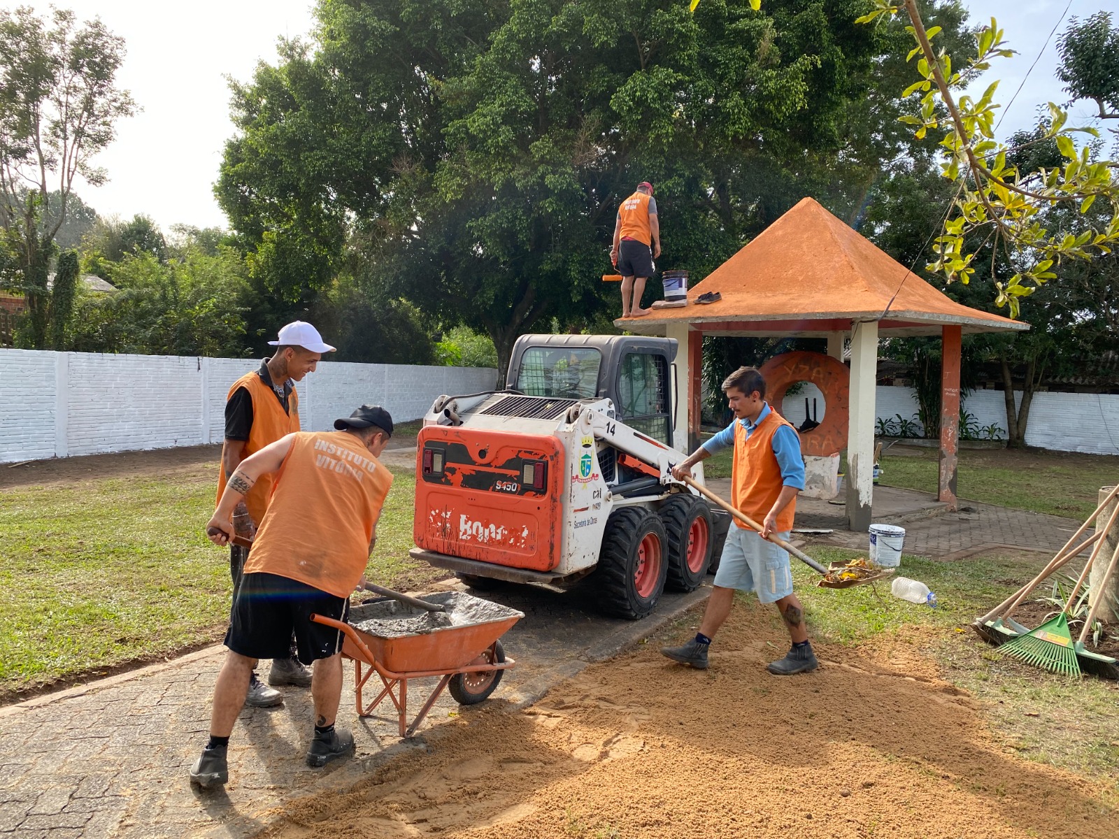 Reforma na Praça da Bica está em seus ajustes finais em Taquara