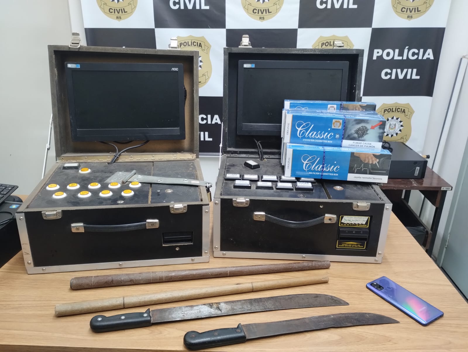 Polícia Civil de Taquara cumpre mandados relacionados à tentativa de homicídio contra idoso