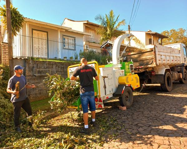 Prefeitura de Taquara divulga o calendário de recolhimento de podas de 2023