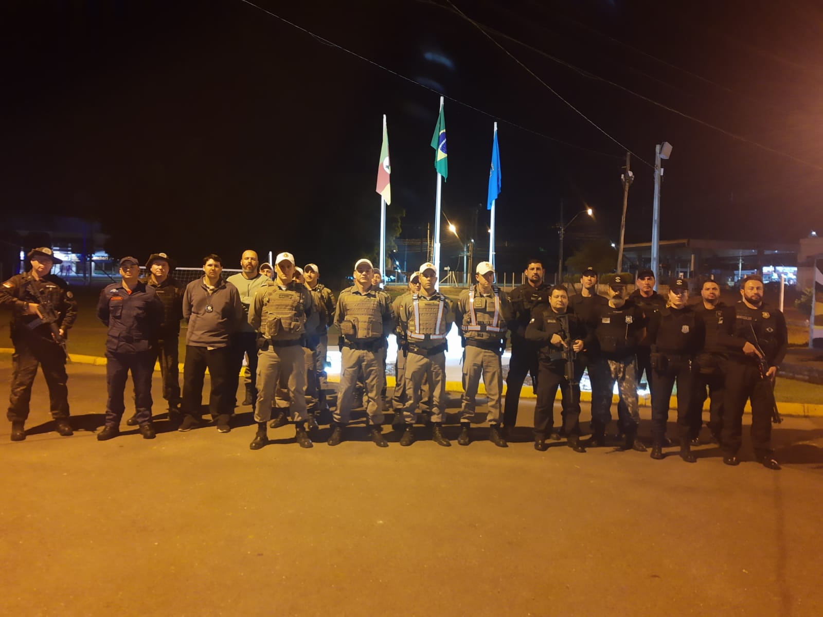 Operação Caminhos Seguros é deflagrada pelas forças de segurança pública de Taquara