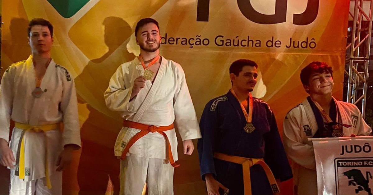 Atletas de Taquara vencem estadual de judô