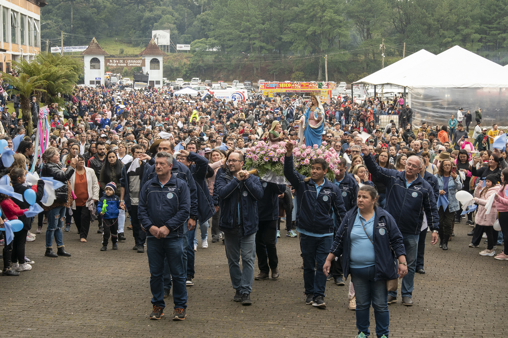Canela se prepara para receber participantes da romaria e festa de Nossa Senhora do Caravaggio
