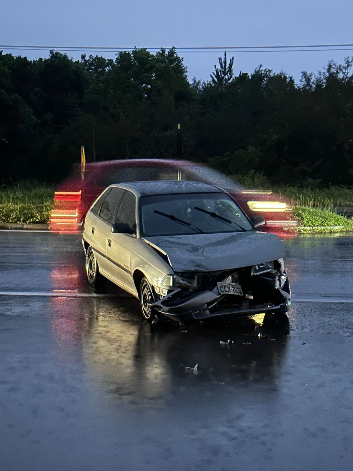 Motorista fica ferido em acidente na ERS-239