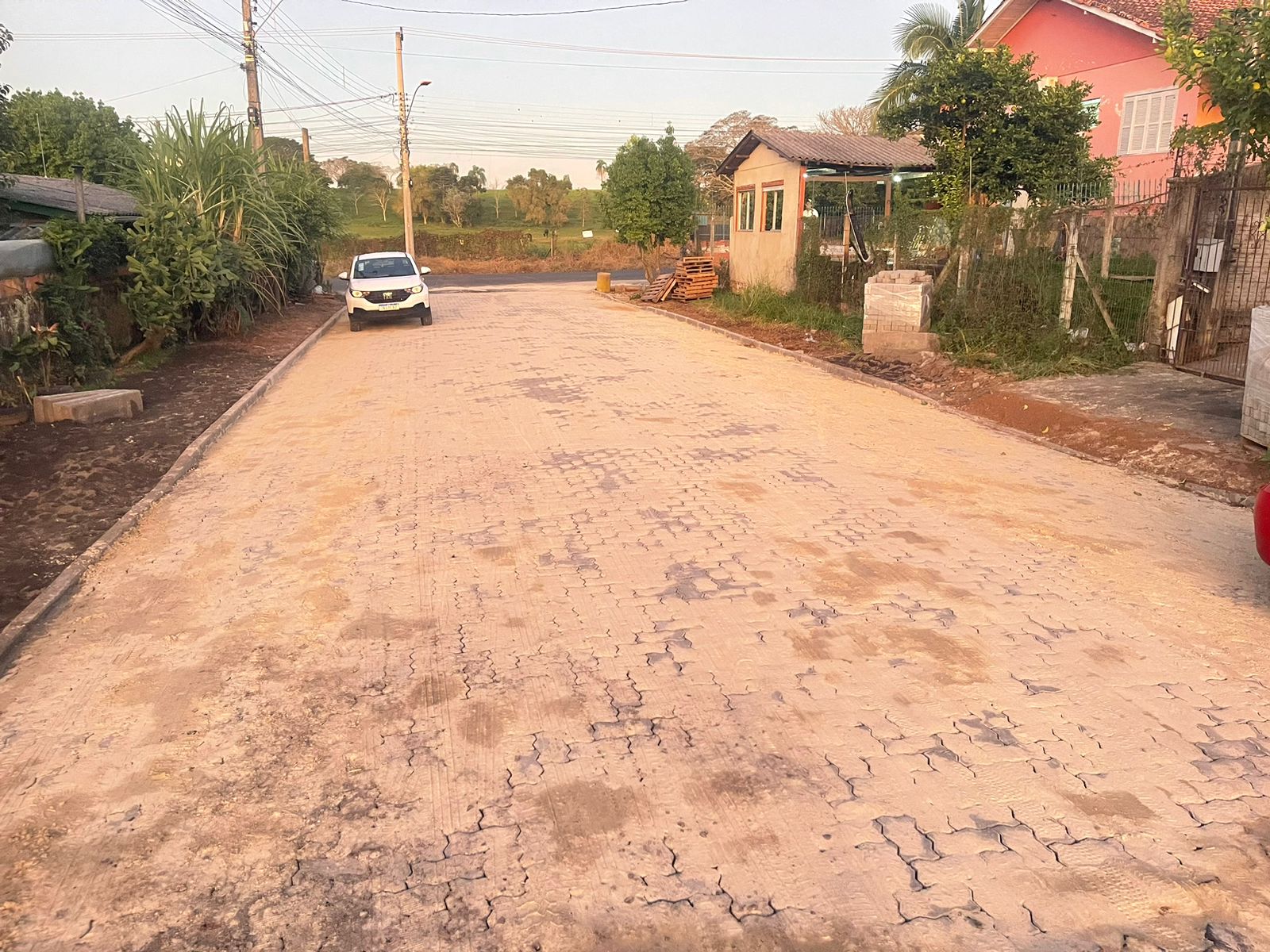 Secretaria de Obras e Serviços de Taquara conclui pavimentação na Rua Farrapos