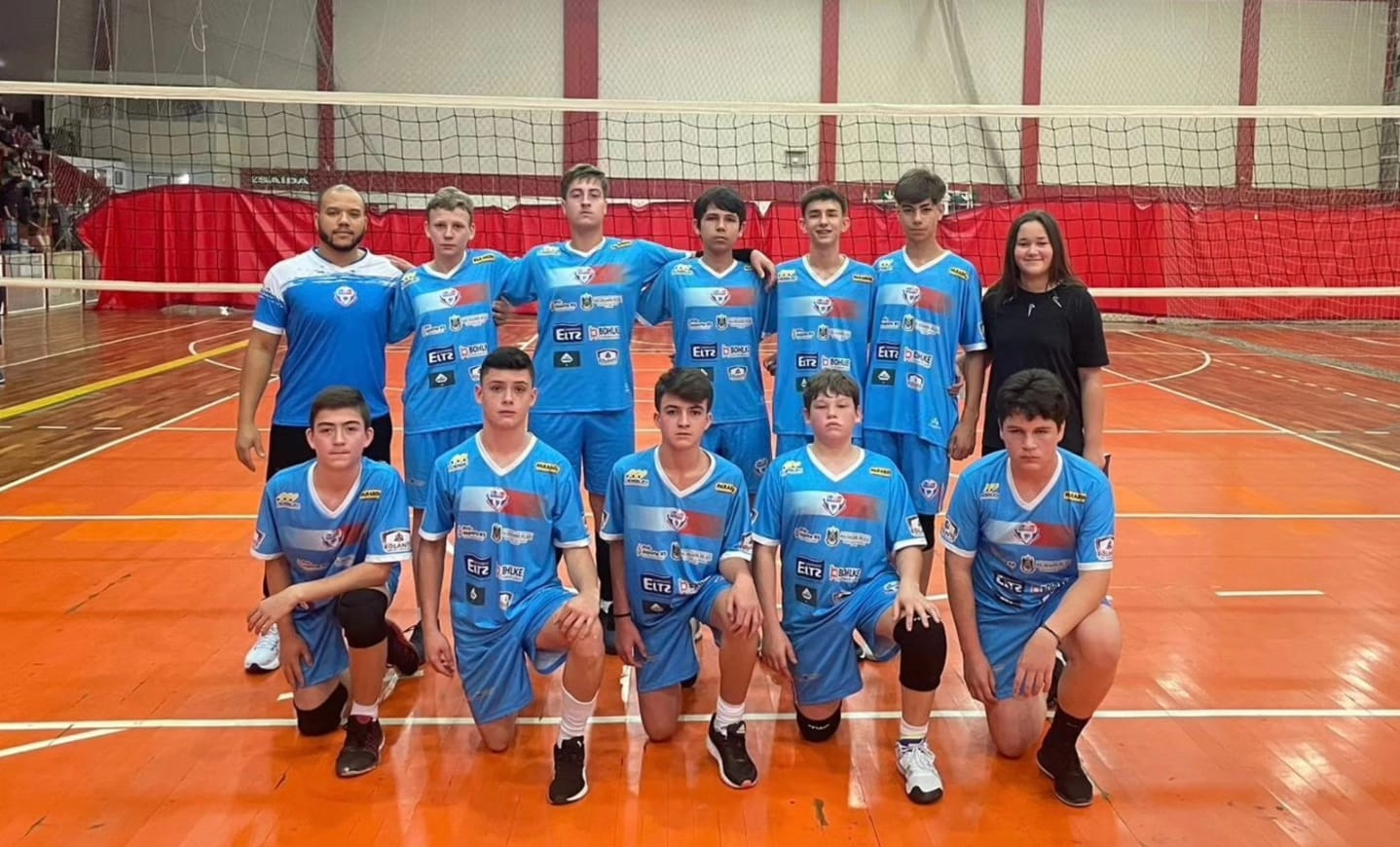 Equipes de vôlei de Rolante conquistam bons resultados no Intercolegial de Novo Hamburgo