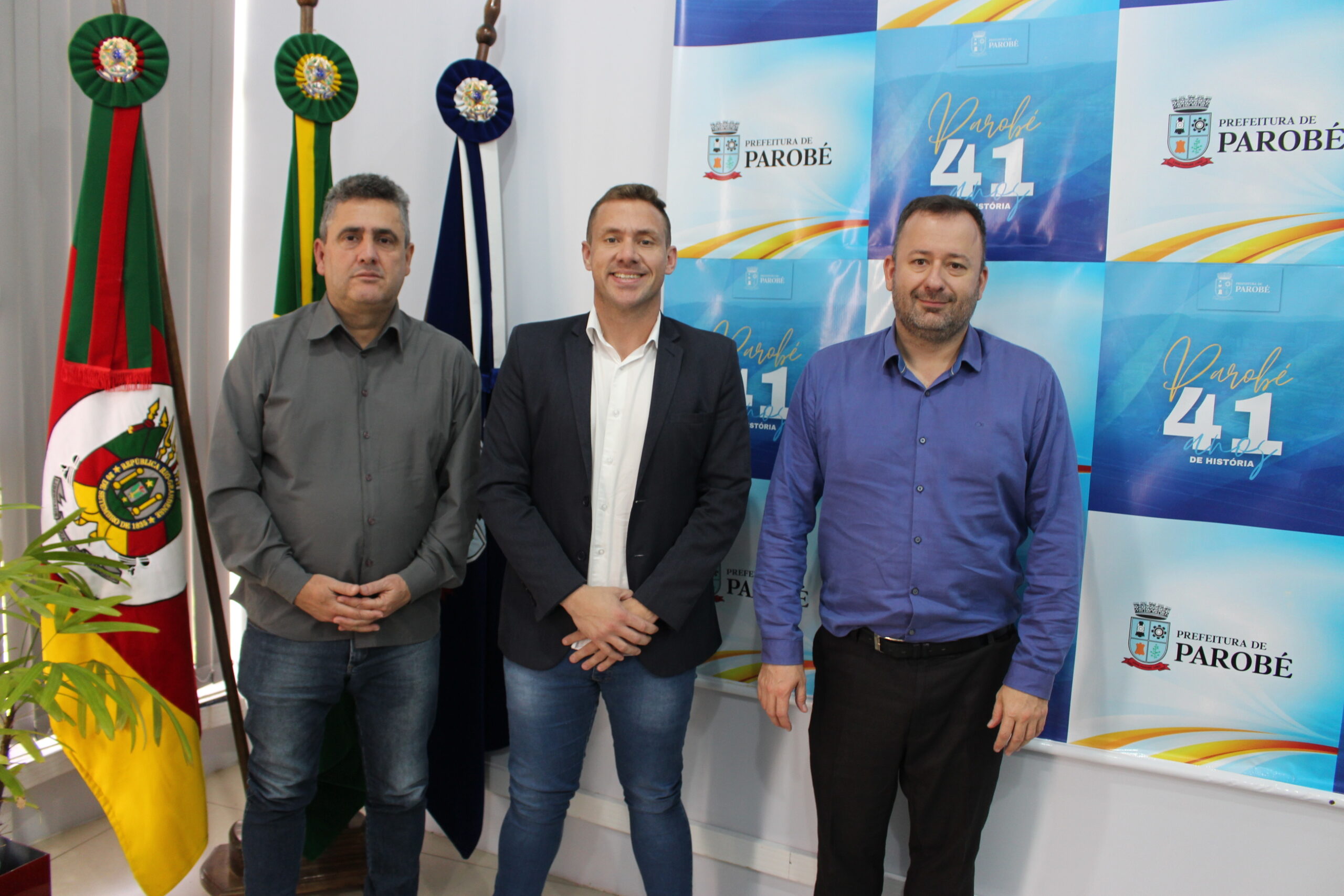 Prefeito de Taquari visita Parobé para conhecer o programa Tarifa Zero