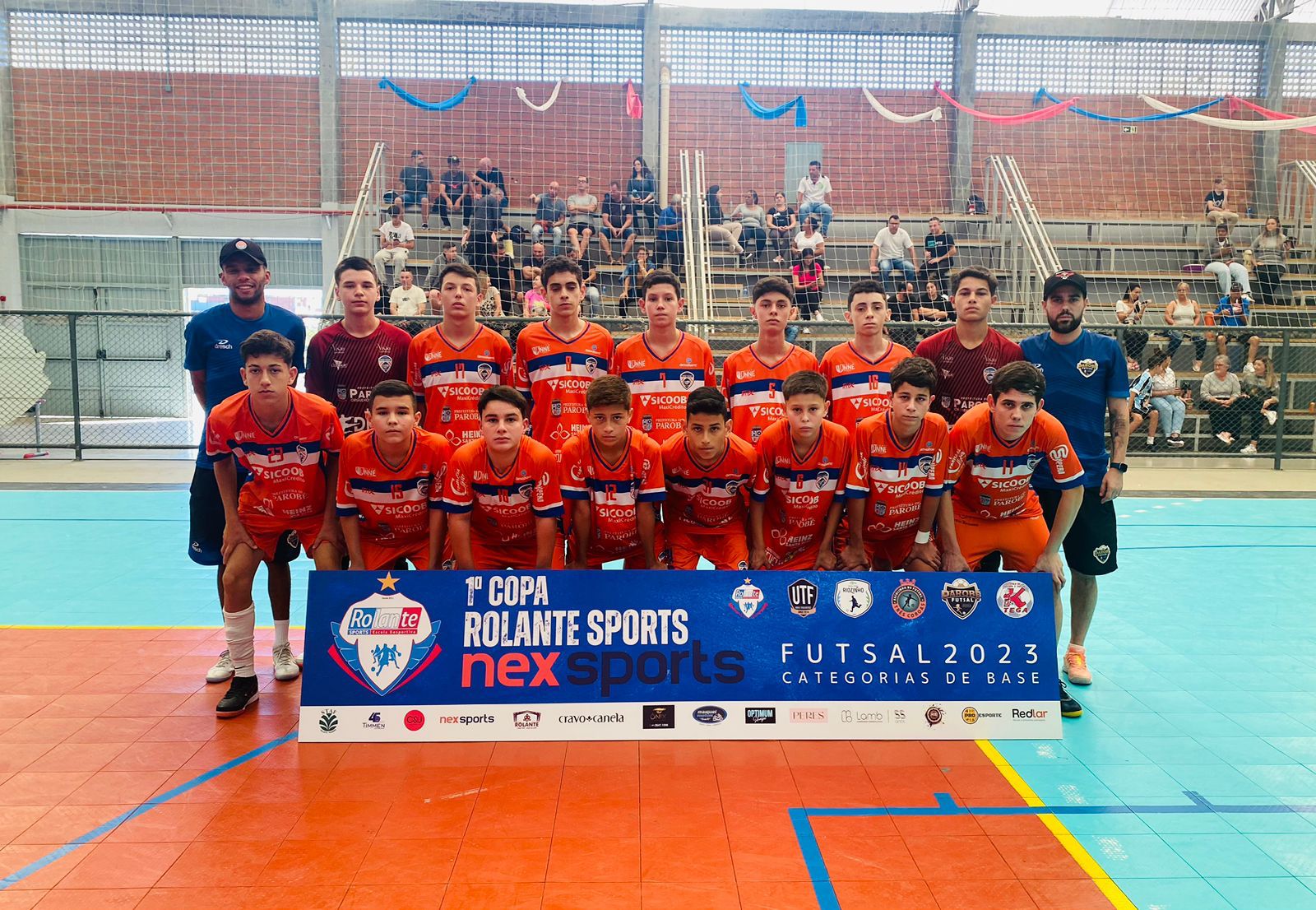 Projeto Parobé Futsal participa de jogos fora de casa e conquista vitórias nas competições