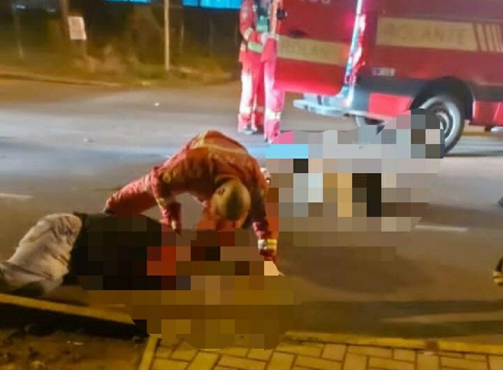 Acidente envolvendo motocicleta deixa duas pessoas feridas em Rolante