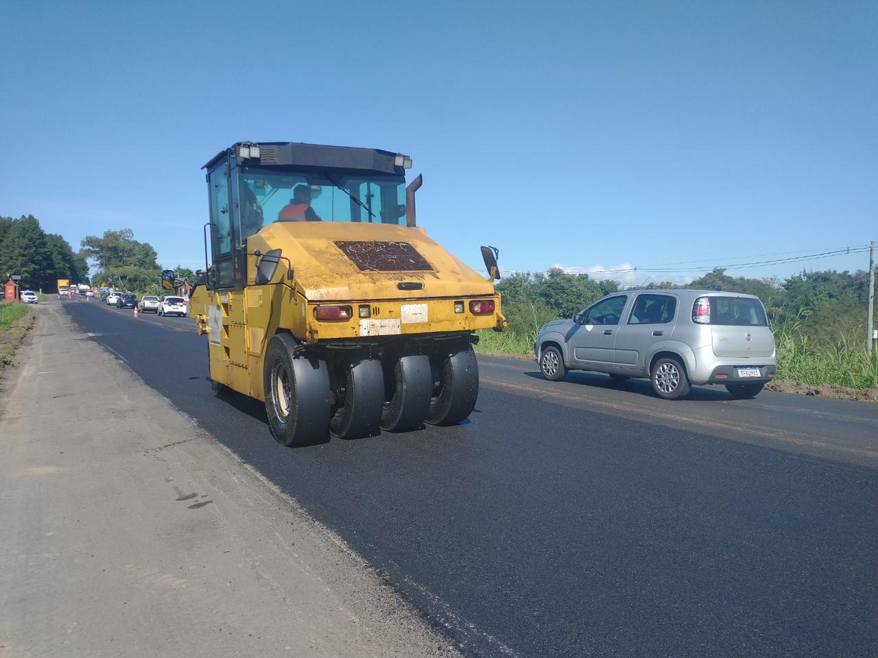 EGR executa intervenções em estradas do Vale do Paranhana nesta semana