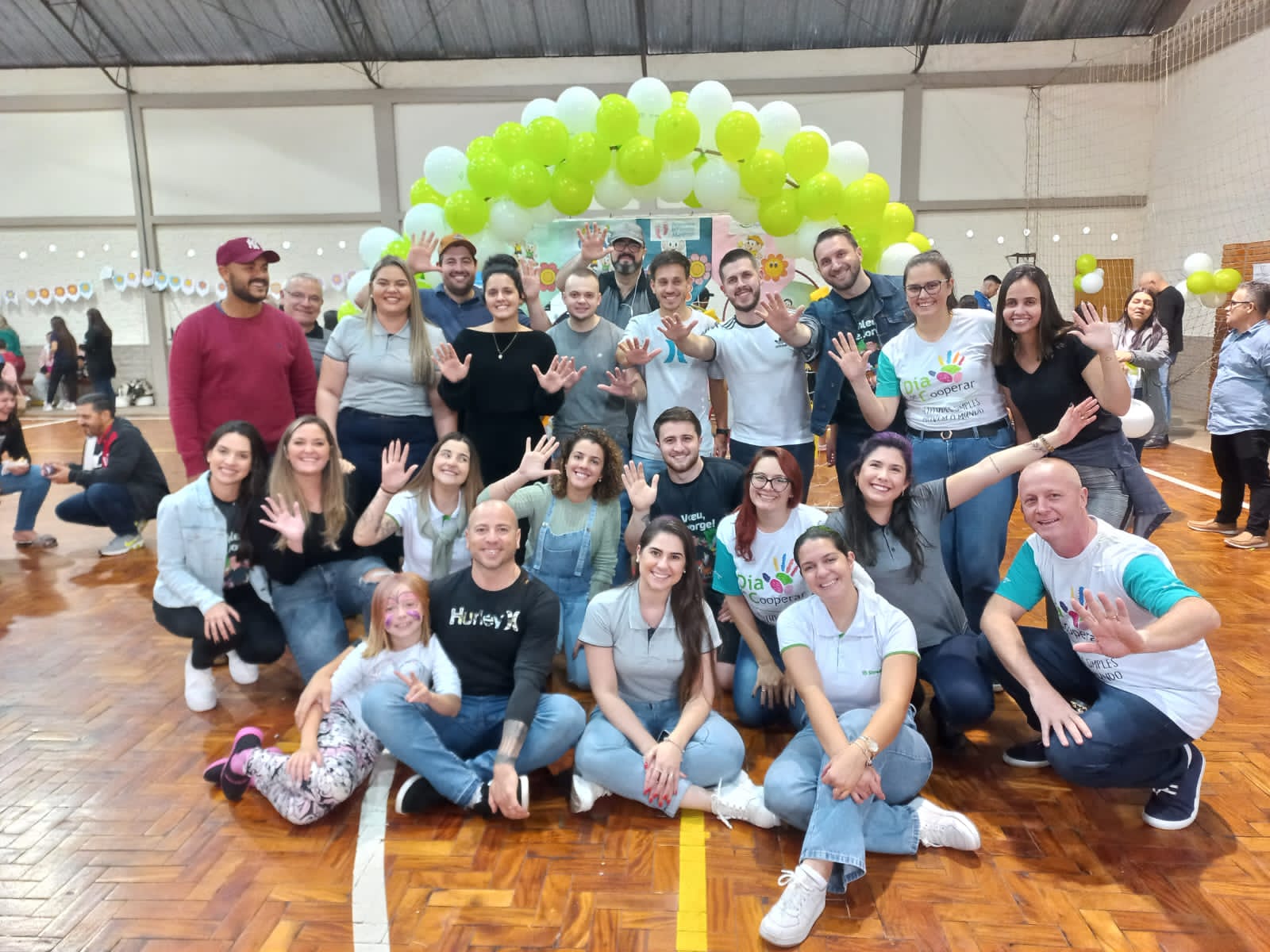 Secretaria de Desenvolvimento Social de Rolante e Sicredi Caminho das Águas promovem Dia de Cooperar