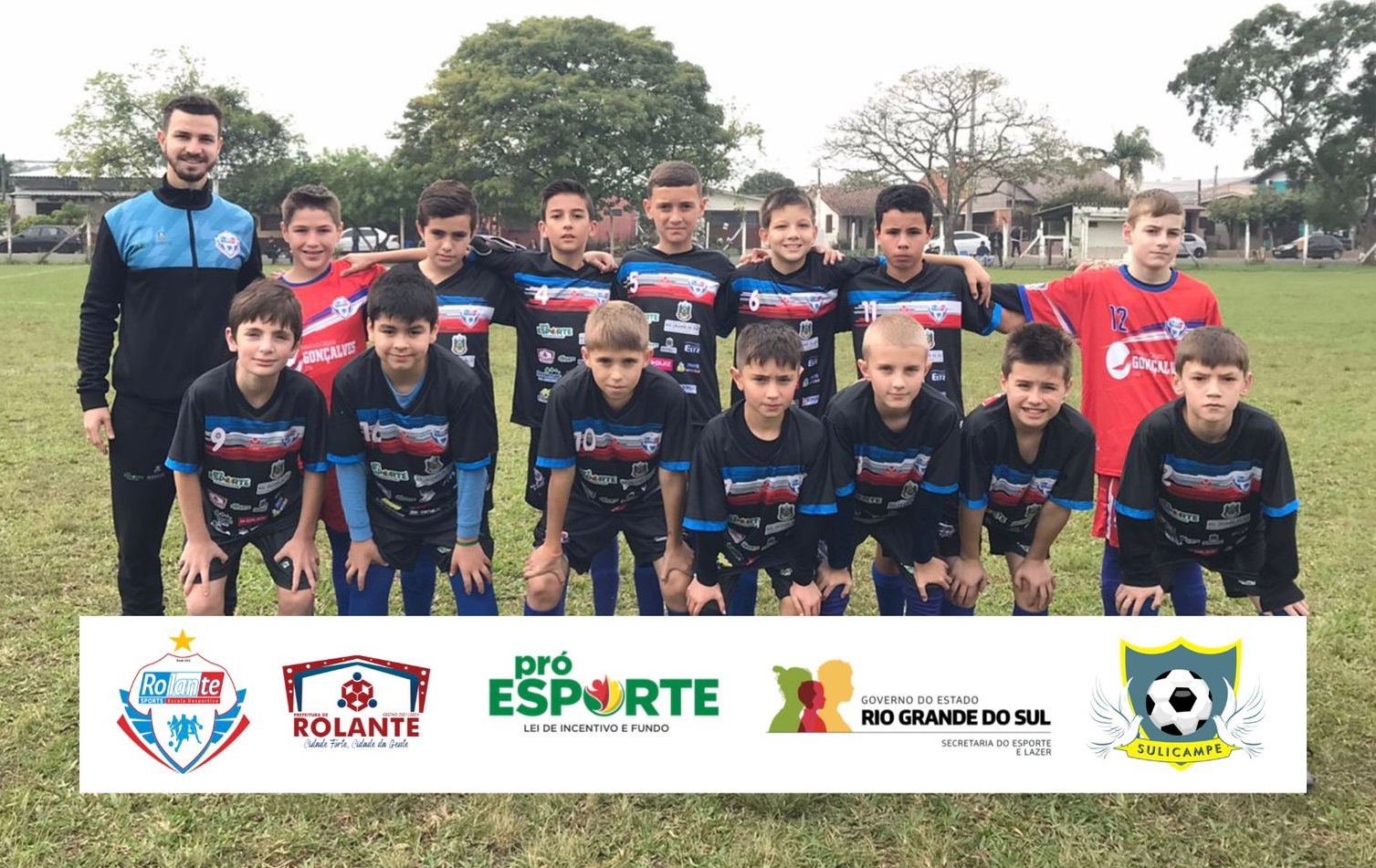Equipe Sub 11 do Rolante Sports perde a segunda rodada do Gauchão Sulicampe