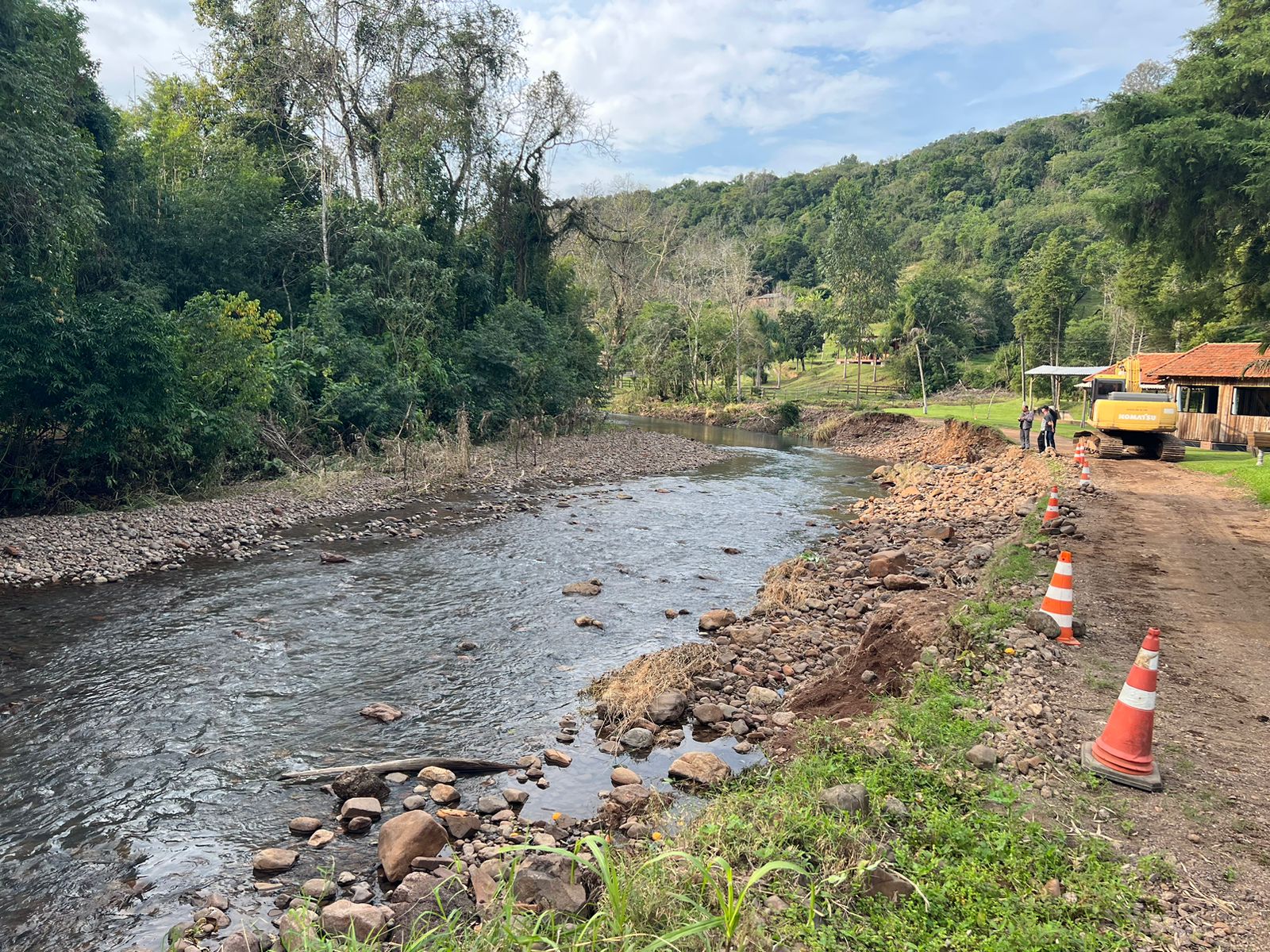 Prefeitura de Taquara realiza ações preventivas em razão de um alerta de ciclone extratropical
