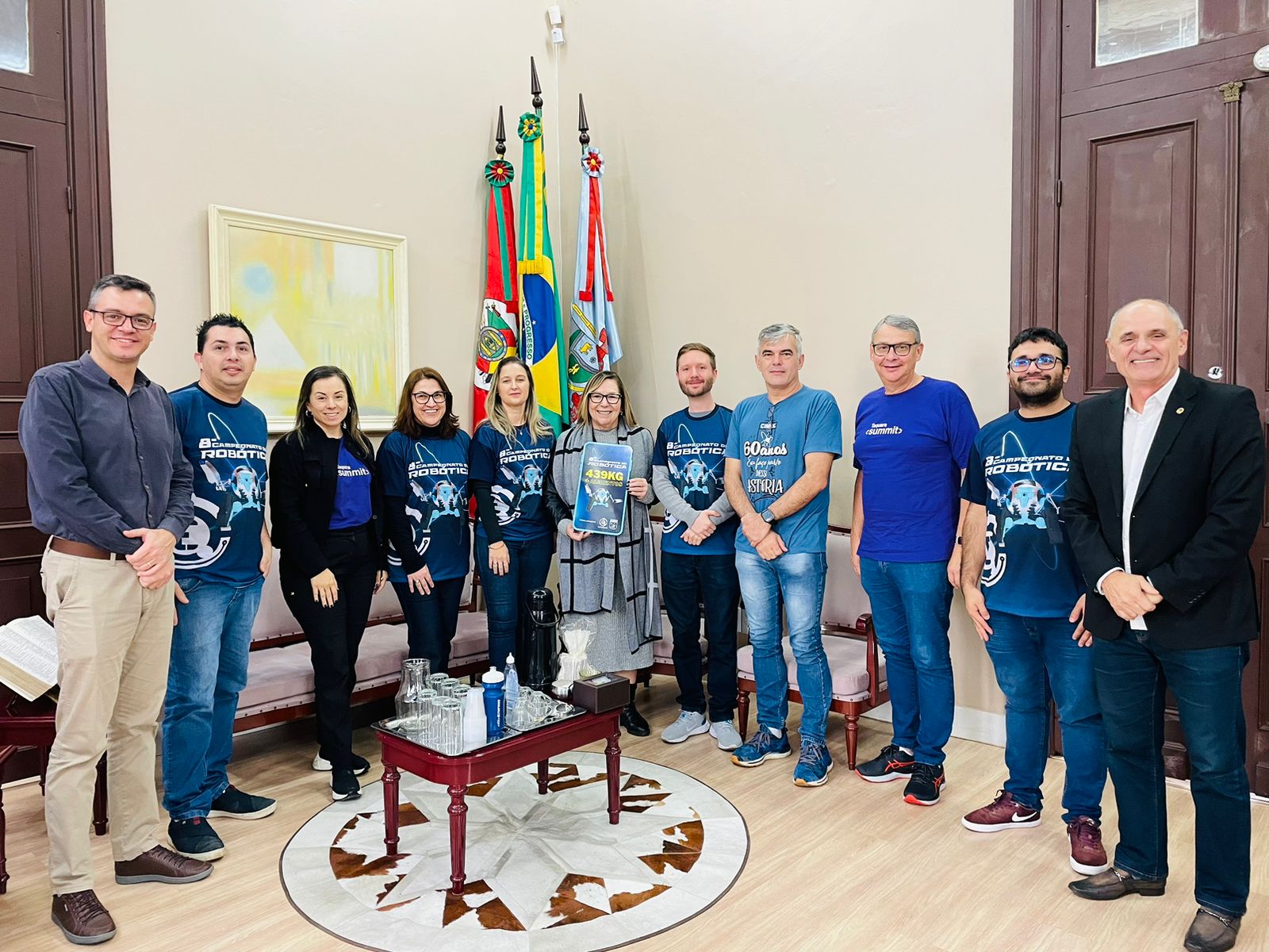 Cimol recebe mais de R$ 10 mil arrecadados durante a 1ª edição do Taquara Summit