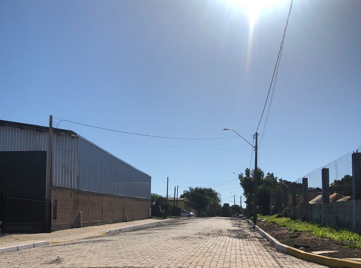 Concluída pavimentação da rua Acrísio Fernandes no bairro São José em Parobé