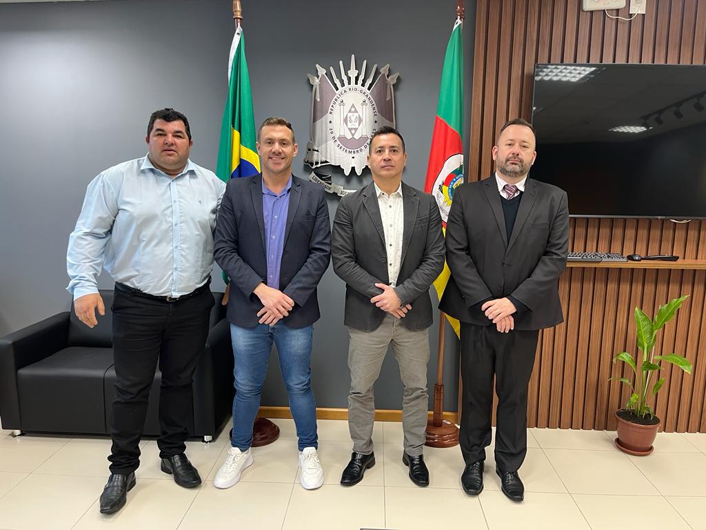Prefeito de Parobé se reúne com secretário de Segurança do Rio Grande do Sul