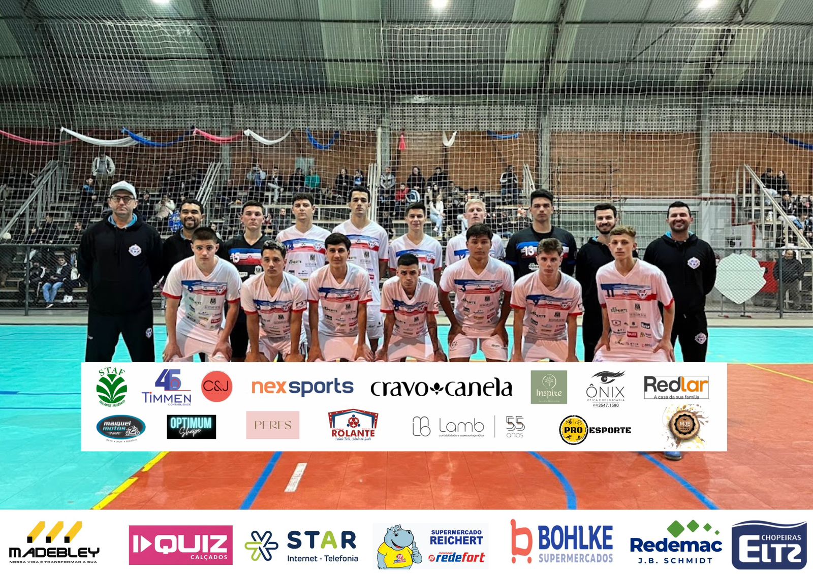 Rolante Sports recebe equipes de Porto Alegre e Bom Princípio para mais uma rodada dupla pelo Gauchão de Futsal