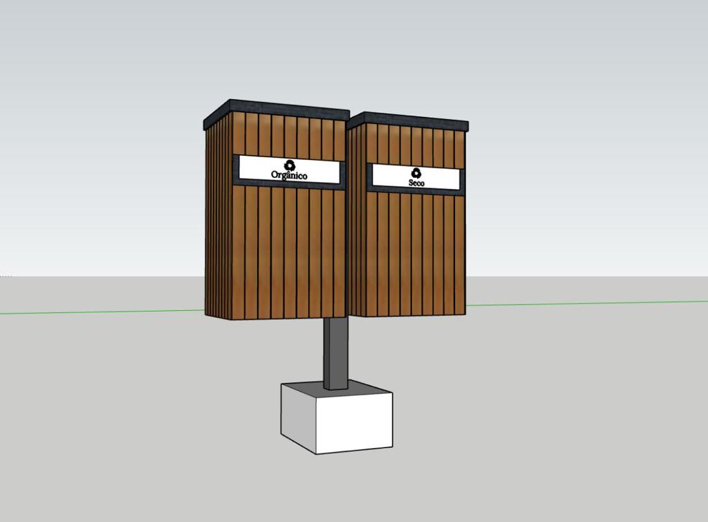 Igrejinha passará a contar com novas lixeiras confeccionadas em madeira plástica ecológica