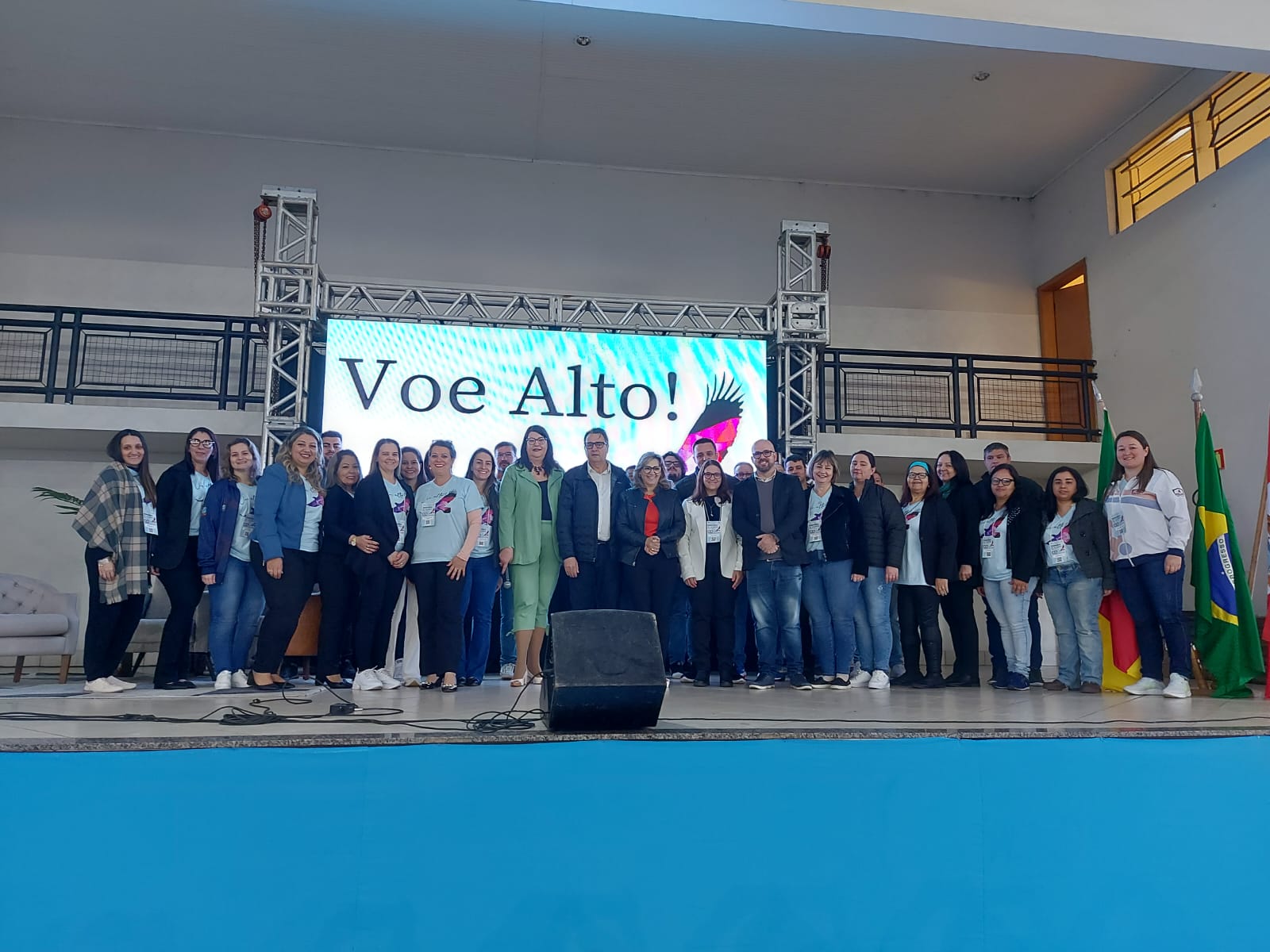 Secretaria de Educação de Rolante reúne funcionários no Seminário de Inverno “Voe Alto”