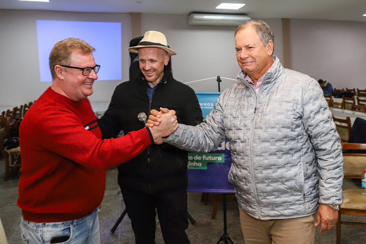 Empresário Eloi Catto assina filiação com o MDB de Igrejinha 