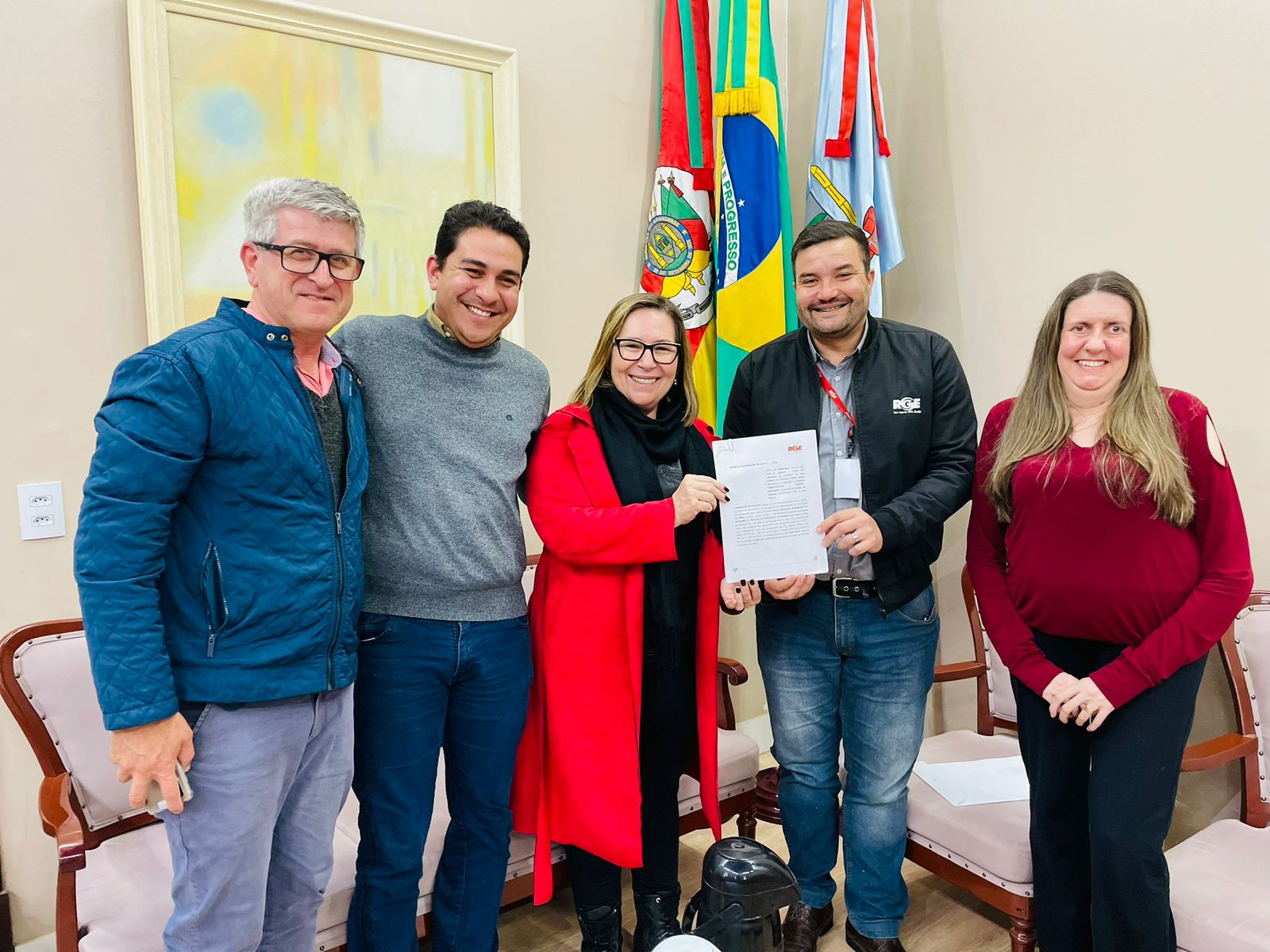 Secretaria de Meio Ambiente de Taquara e RGE estabelecem parceria para realização de podas com segurança