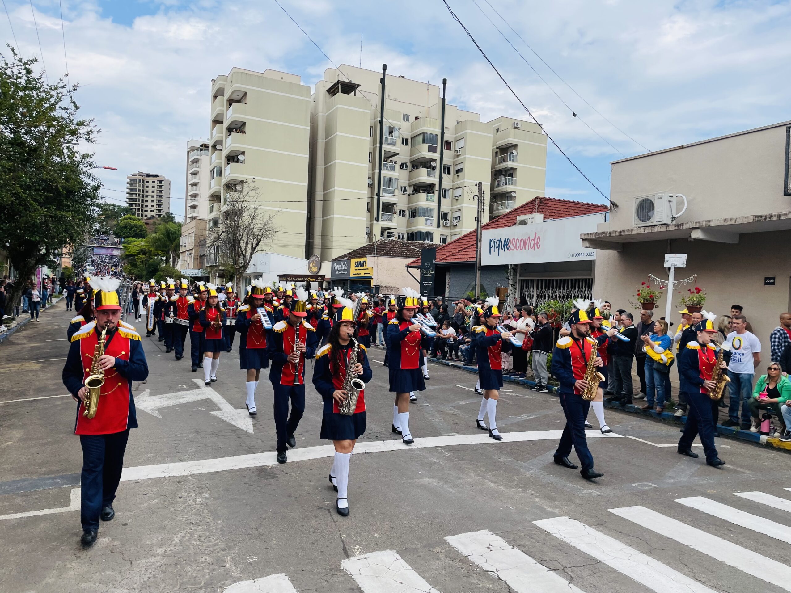 Desfile Cívico de Taquara terá a participação de 45 escolas e oito bandas marciais