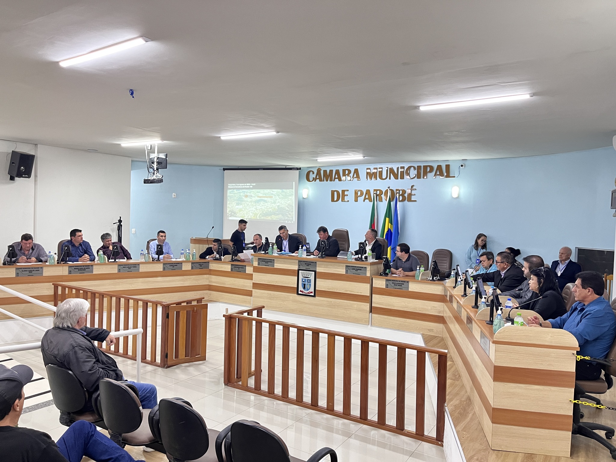 Moções são aprovadas pelos vereadores de Parobé na sessão de retorno do recesso parlamentar