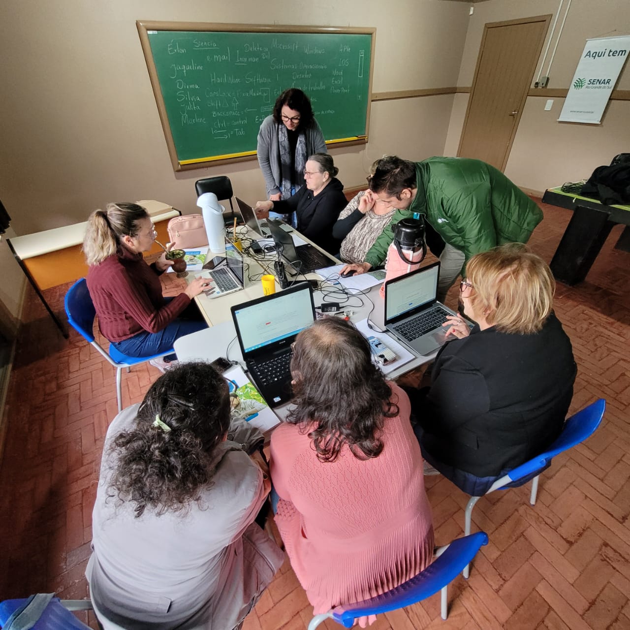 Secretaria de Assistência Social de Riozinho e Senar/RS promovem curso de informática