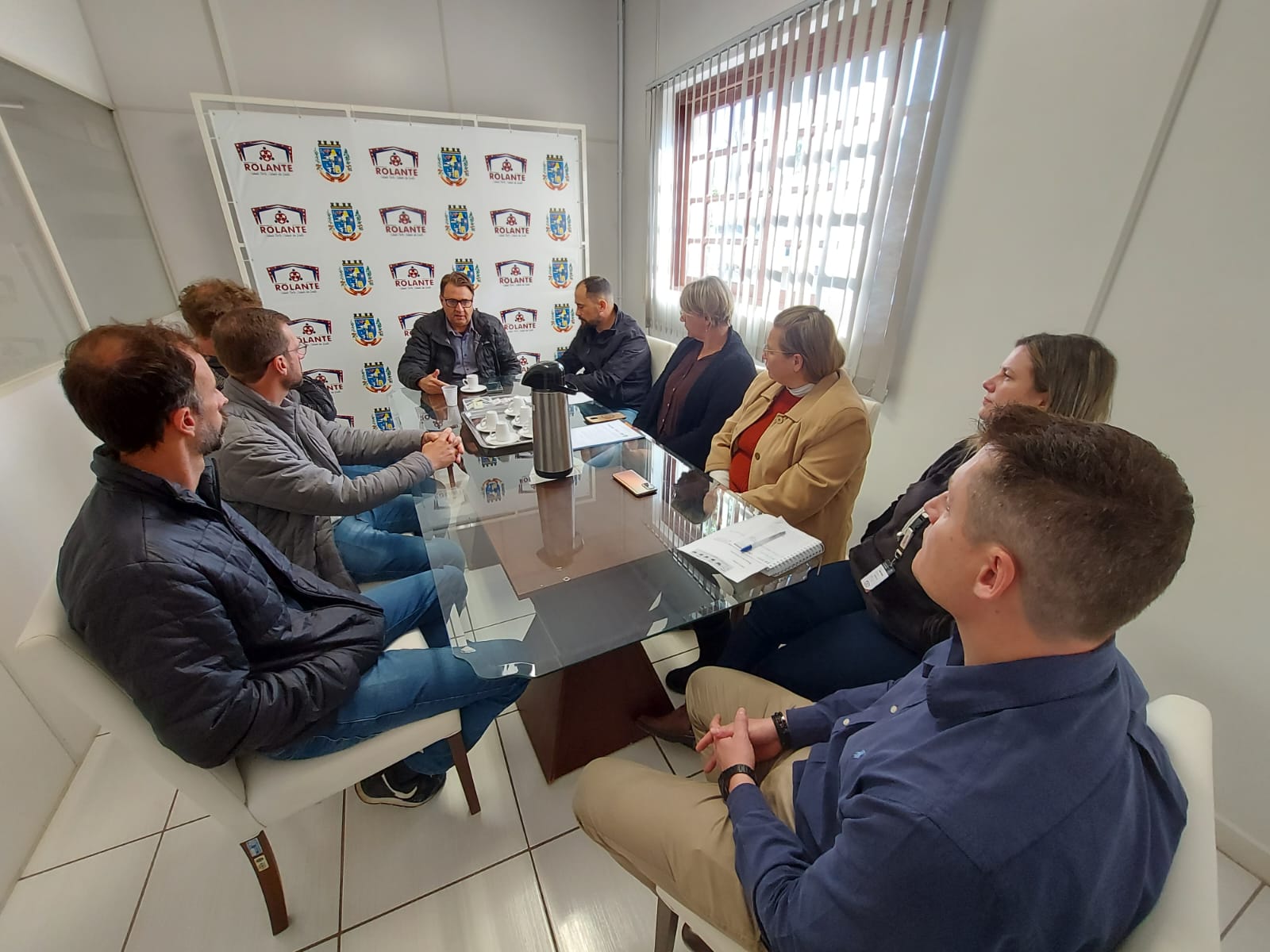 Prefeito de Rolante e integrantes da Acisa estudam medidas preventivas relacionadas às enchentes