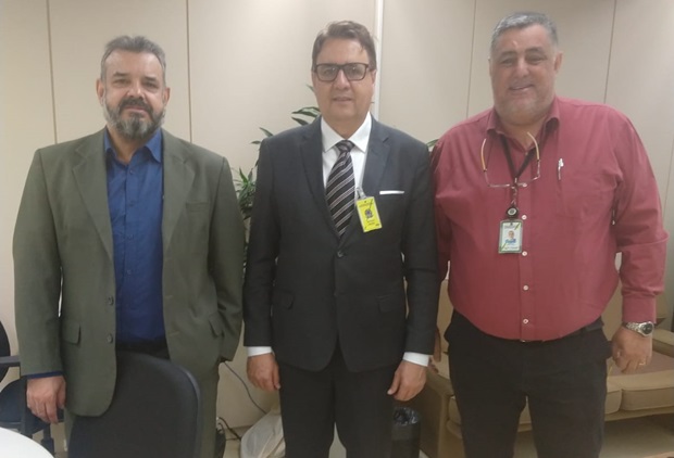 Prefeito de Rolante se encontra com assessores do ministro de Comunicação Social Paulo Pimenta