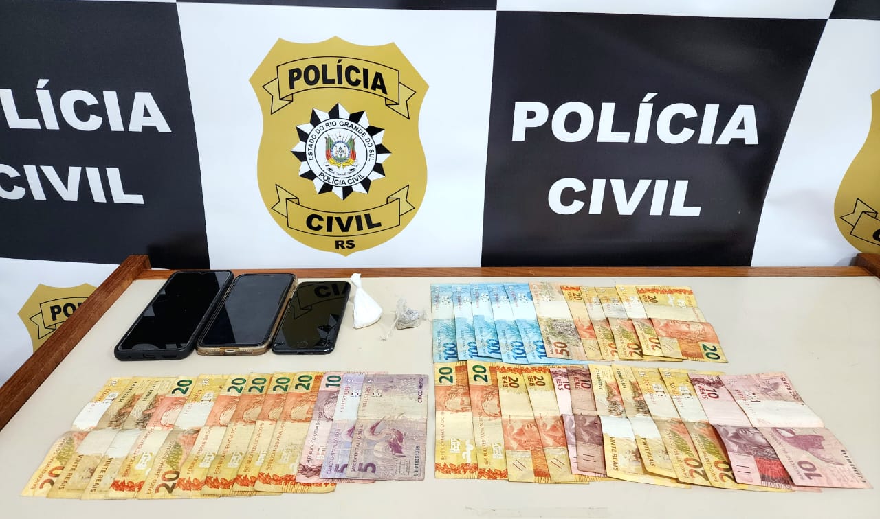 Polícia Civil prende homem por tráfico de drogas em Parobé