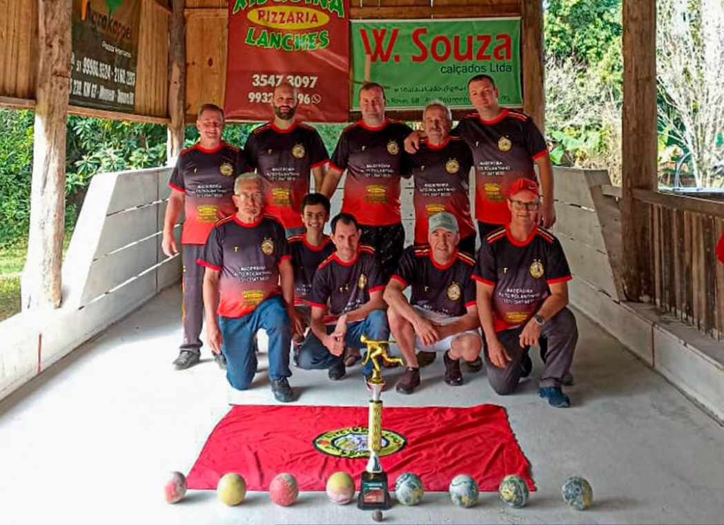 Equipe Buteco do Alemão de Rolante é campeã Regional de Bocha