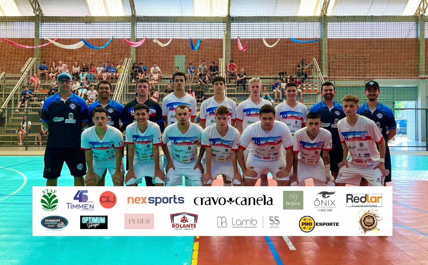 Sub 20 e Sub 17 da Rolante Sports vencem em casa e seguem no Campeonato Gaúcho de Futsal
