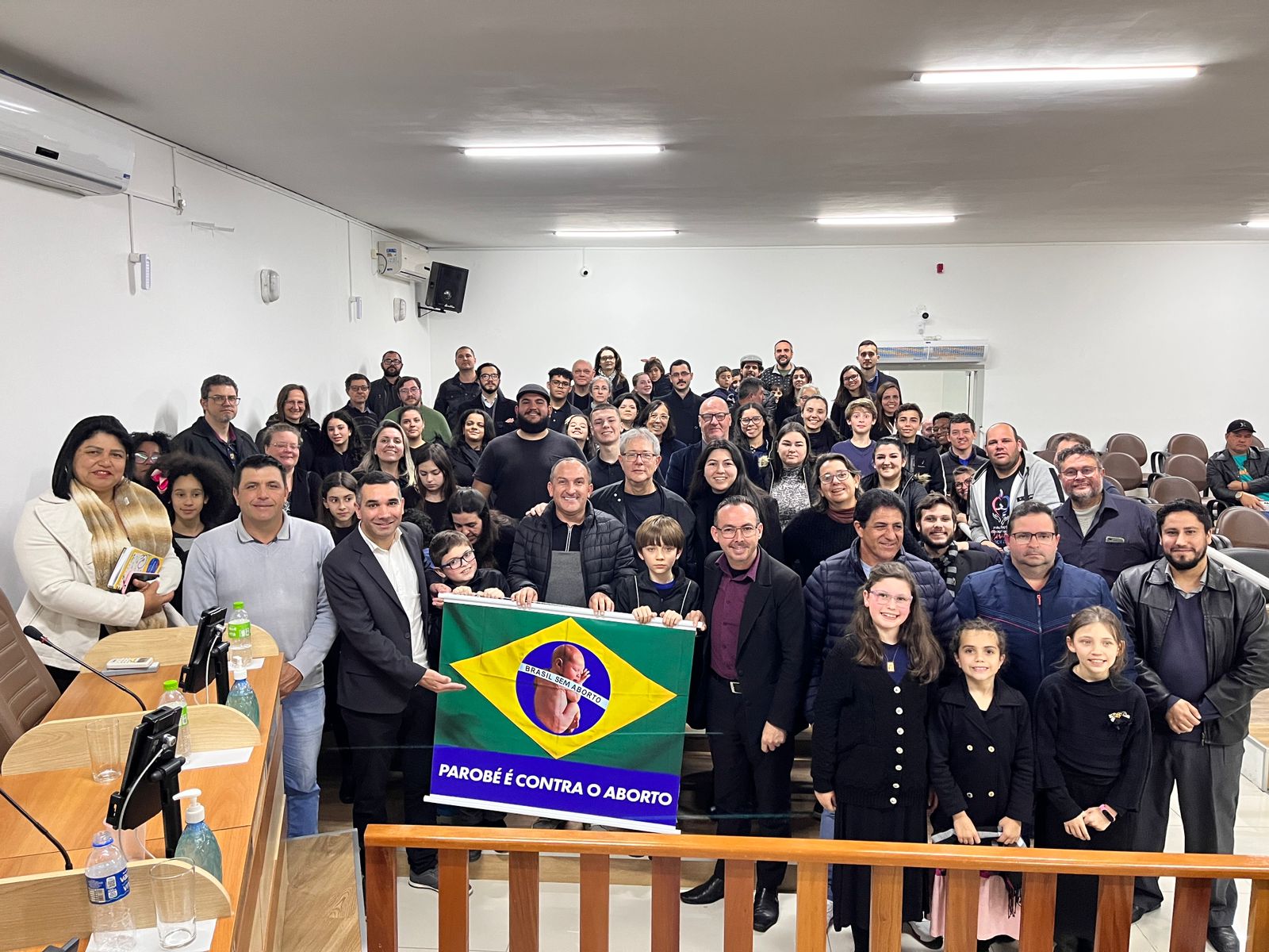 Vereadores de Parobé aprovam moção contra a legalização do aborto até 12ª semana