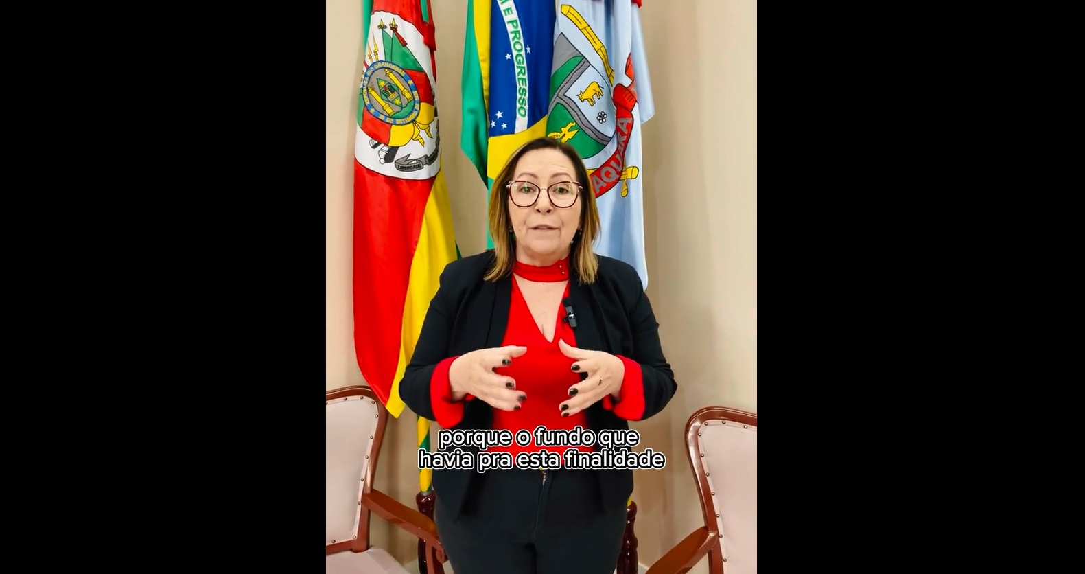 Sirlei anuncia que Taquara não terá acesso a financiamento de até R$ 15 milhões