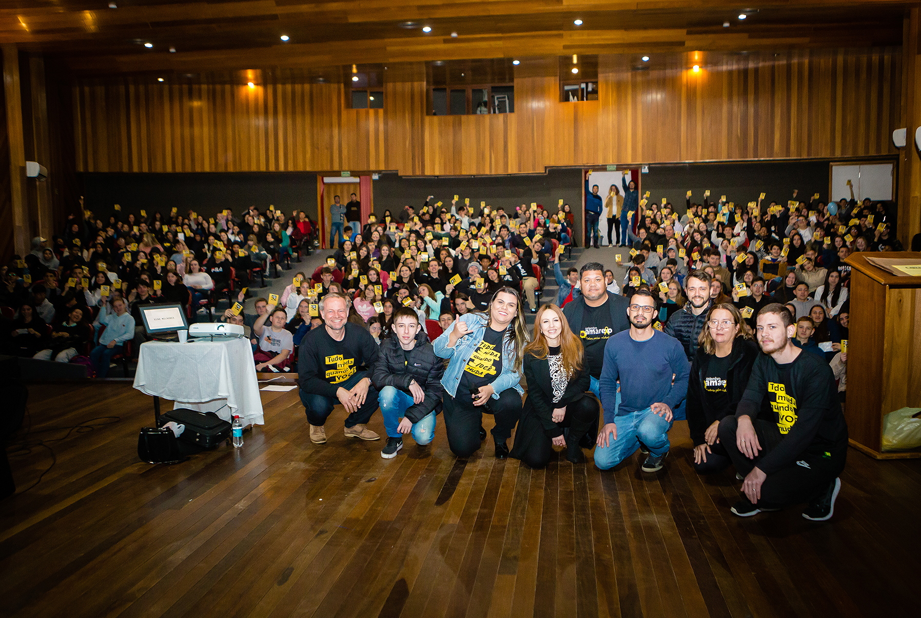 Três Coroas realiza palestra em alusão ao Setembro Amarelo