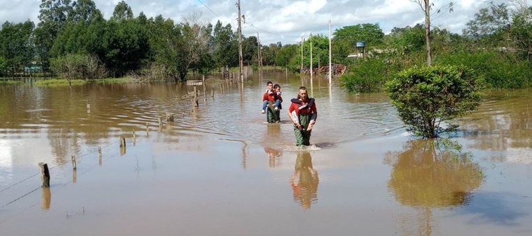 Parobé segue recebendo doações para as pessoas que foram atingidas pela enchente